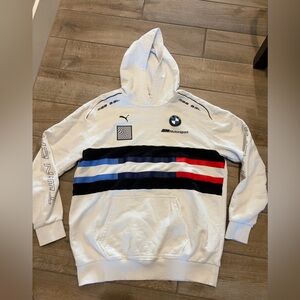 PUMA BMW M Motorsport Street pullover hoodie large